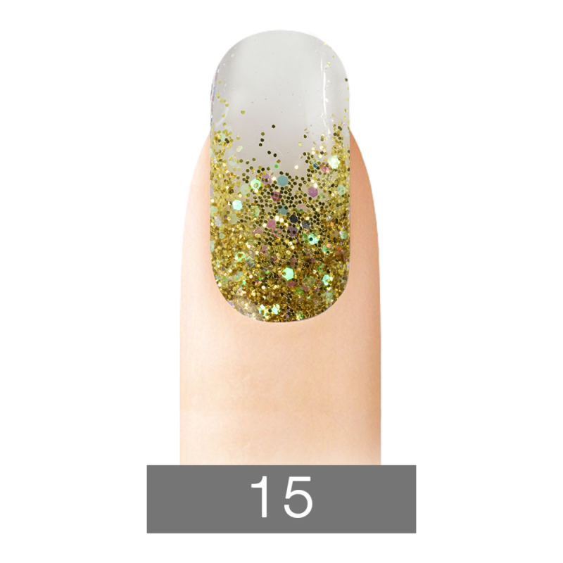 Cre8tion Nail Art Glitter, 015, 0.5oz KK1031 